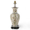 Lovecup Porcelain Satin Grass Table Lamp with Wood Base L281