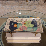 Tobacco Leaf Pattern Porcelain Tray with Bronze Dragonfly – Tobacco Leaf Collection