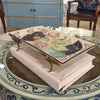 Tobacco Leaf Pattern Porcelain Tray with Bronze Dragonfly – Tobacco Leaf Collection