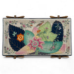 Tobacco Leaf Pattern Porcelain Tray with Bronze Dragonfly – Tobacco Leaf Collection