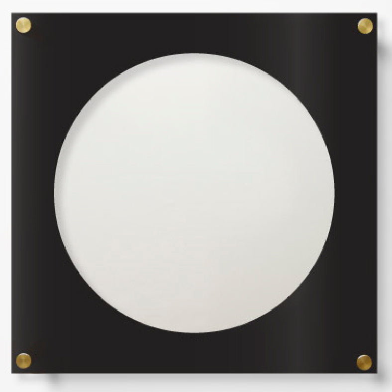 Record Album Frame with 12x12" Acrylic Mat (Album Cover or Vinyl)