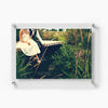11x17" Photo Floating Acrylic Clear Picture Frame (Frame Size 15x21")