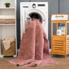 Judy Pink Washable Plush Rug