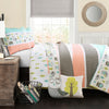 Owl Stripe Quilt Set