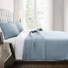 Ava Diamond Oversized Cotton Quilt Set