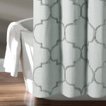 Avon Chenille Trellis Shower Curtain