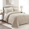 Ava Diamond Oversized Cotton Quilt Set