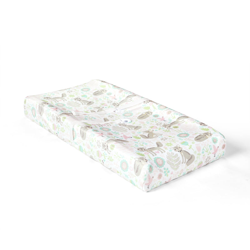 Pixie Fox Geo Soft & Plush Changing Pad Cover 2 Pack Set