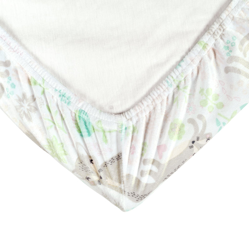 Pixie Fox Geo Soft & Plush Changing Pad Cover 2 Pack Set