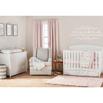 Pixie Fox Geo Organic Cotton Fitted Crib Sheet 2 Pack Set