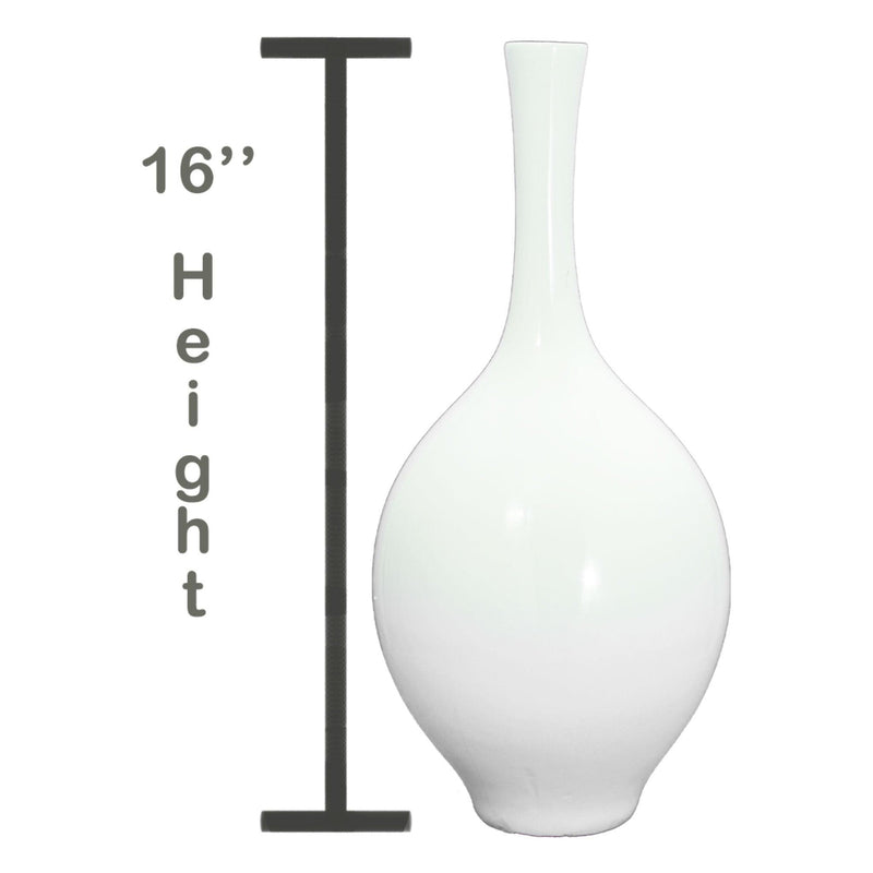 16in Modern Ceramic Vase