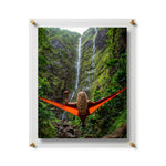 16x20" Photo Floating Acrylic Clear Picture Frame (Frame Size 19x23")