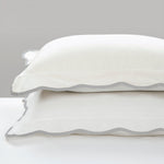 Coastal Chic Scallop Edge 3 Piece Comforter Set