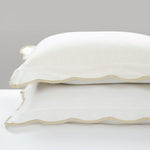 Coastal Chic Scallop Edge 3 Piece Comforter Set
