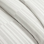 Sawyer Modern Broken Stripe Duvet Cover 3 Piece Set