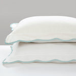 Coastal Chic Scallop Edge 3 Piece Comforter Set