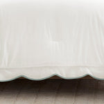 Coastal Chic Scallop Edge 3 Piece Comforter Set