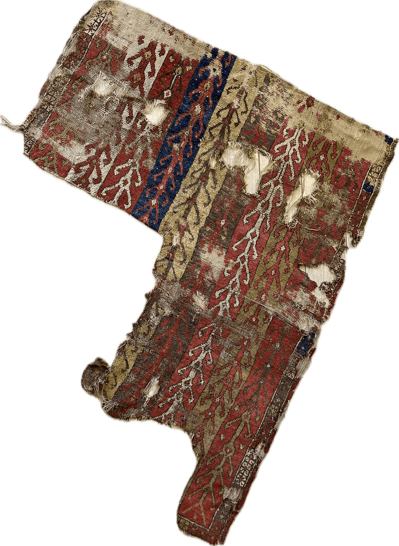 Antique 19th Century Rug Frament