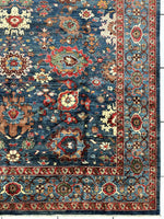 Trasitional Serapi Ghazni Wool Rug – 8' x 10’ – Intricate Floral Design
