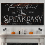 The Bewitched Speakeasy Halloween Sign III