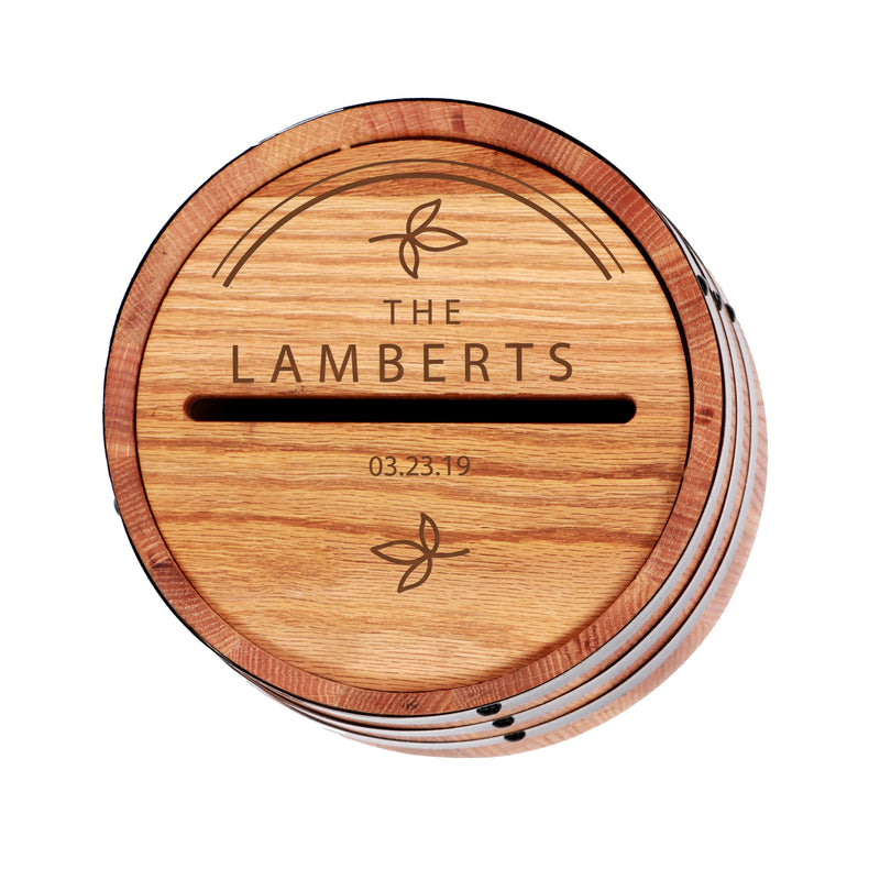 Barrel Event Reception Card Holder - Small