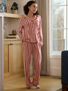 Women's Stretch-Knit Long Sleeve Bamboo Pajama Set