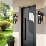 MIRODEMI® Black Retro Vintage Outdoor Waterproof LED Wall Lighting for Garden Porch