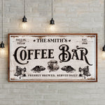 Coffee Bar Sign VIII