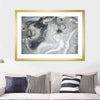 Swirly Fluid Abstract Wall Art