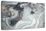 Swirly Fluid Abstract Wall Art