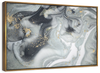 Swirly Fluid Abstract Wall Art