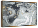 Swirly Fluid Abstract Wall Art
