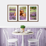 Highland Cow Paradise Wall Art