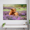 Highland Cow Paradise Wall Art