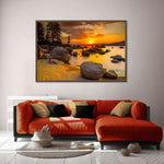 Lake Tahoe Twilight Wall Art