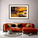 Lake Tahoe Twilight Wall Art