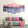 Sunset At Victoria Falls Wall Art