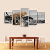 Pop African Leopard Wall Art