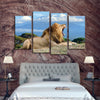 Roaring Safari Lion Wall Art
