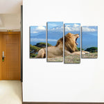 Roaring Safari Lion Wall Art