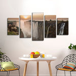 Victoria Falls Sunset Wall Art