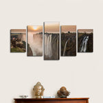 Victoria Falls Sunset Wall Art