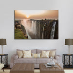 Victoria Falls Sunset Wall Art