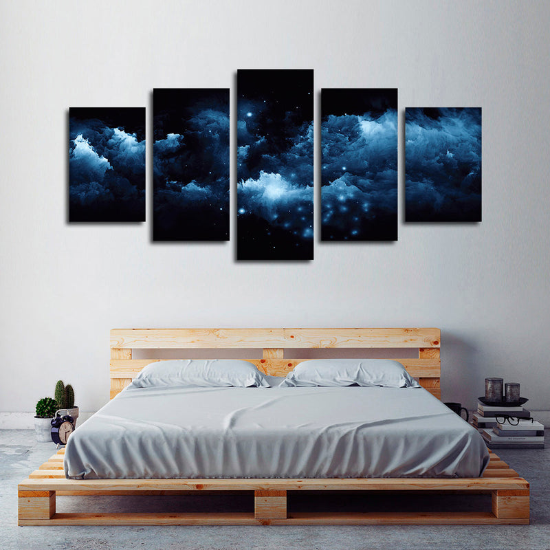 Starry Nighttime Sky Wall Art