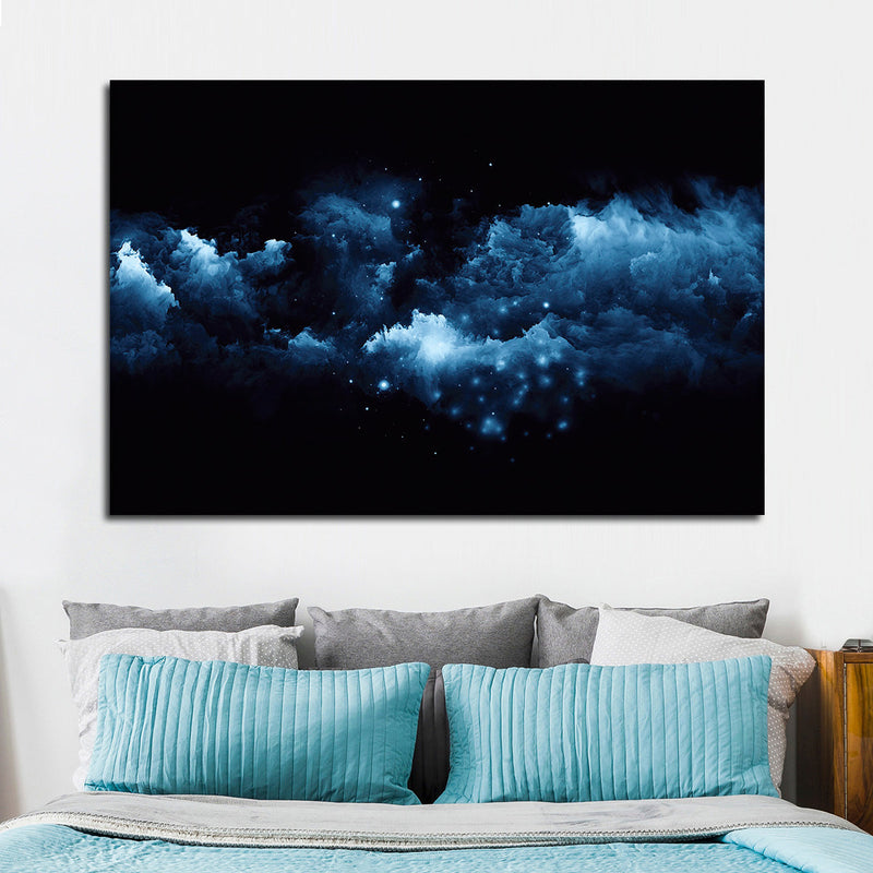 Starry Nighttime Sky Wall Art