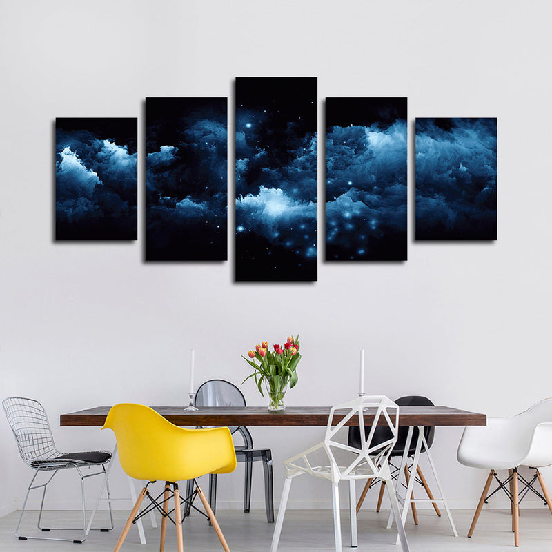 Starry Nighttime Sky Wall Art