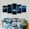 Starry Nighttime Sky Wall Art