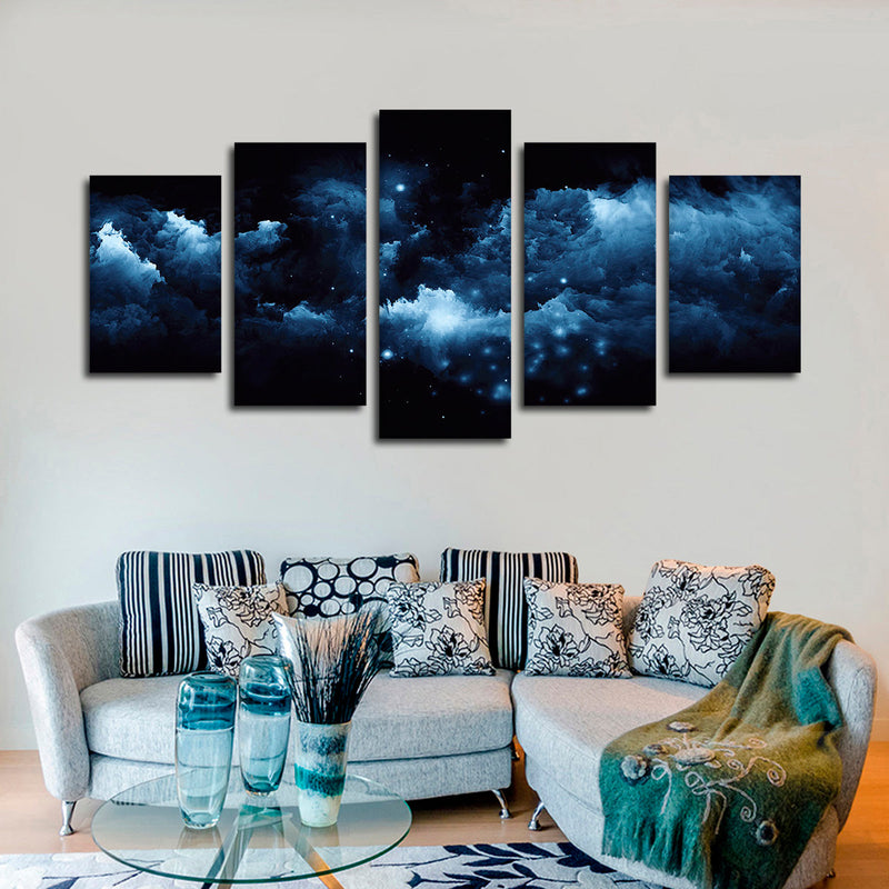 Starry Nighttime Sky Wall Art