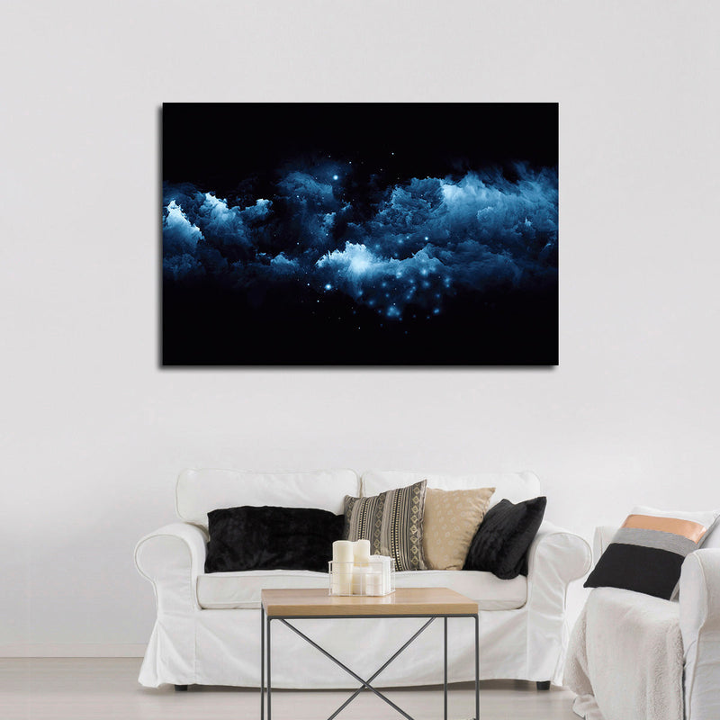 Starry Nighttime Sky Wall Art