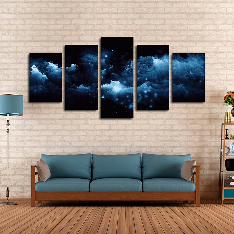 Starry Nighttime Sky Wall Art